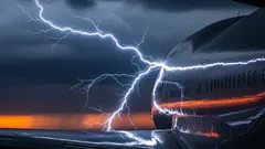 Co se stane, když blesk zasáhne letadlo během letu – odborníci poskytli odpověď