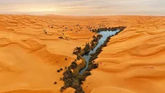 Pod nejsušší pouští na Zemi objevili v hloubce dvou metrů skrytou „oázu“