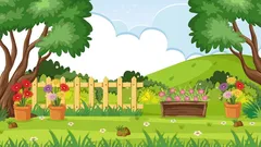 Náročný test pozornosti: dokážete na obrázku najít motýla v zahradě?