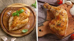 Kuřecí prsa vs. kuřecí stehno: dietologové ukončili spor o tom, která část kuřete je zdravější