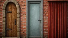 Které dveře byste otevřeli? Psychologický test pro určení typu osobnosti