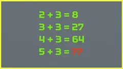 Test pro trénink mozku: Jaká je správná odpověď v posledním příkladu?