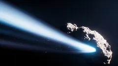 Hubbleův teleskop poprvé zaznamenal změnu směru rotace komety