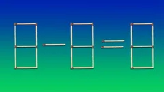 Kterou zápalku a kam přemístit, aby rovnice byla správná – chytrý test