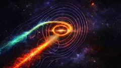 V blazaru byl poprvé objeven druhý výtrysk – známka vzácné dvojice černých děr